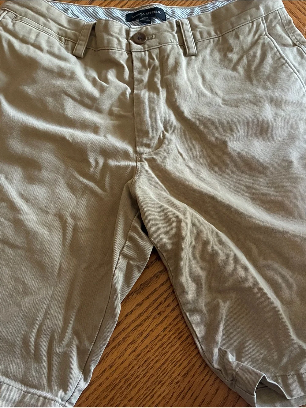 5 pair of shorts - Banana Republic Gap, Denim Flower etc Khaki/Tan Men's 30